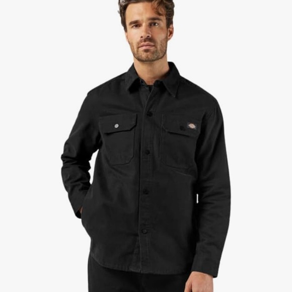 Dickies Other - Dickies Black Duck Shirt Jacket Medium A879NBLK – Workwear Classic NWT